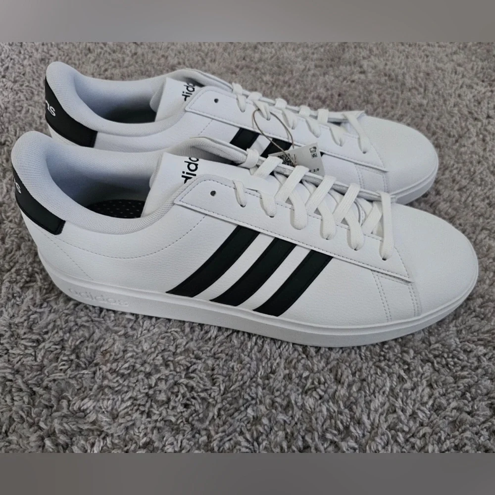 Adidas Grand Court 2.0 White Sneakers. - Picture 6 of 6